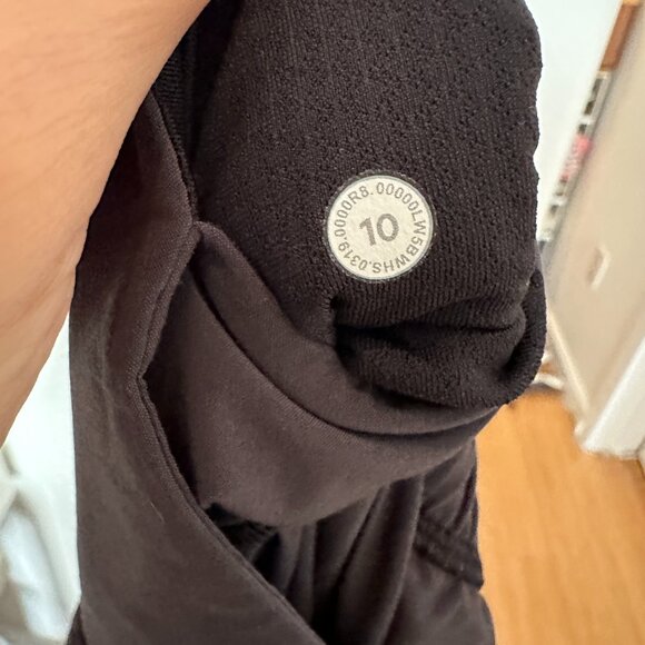 Lululemon Sun Setter Jogger *28" Black/Dark Gray Size 10 - Picture 7 of 7